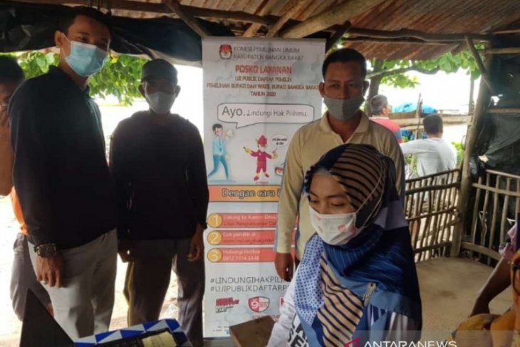 KPU Bangka Barat siapkan posko bergerak tampung pemilih tercecer