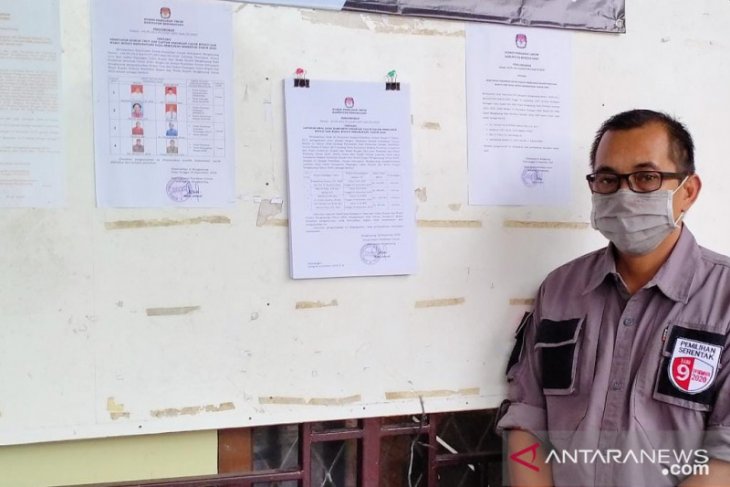 KPU Bengkayang terima laporan dana kampanye empat paslon