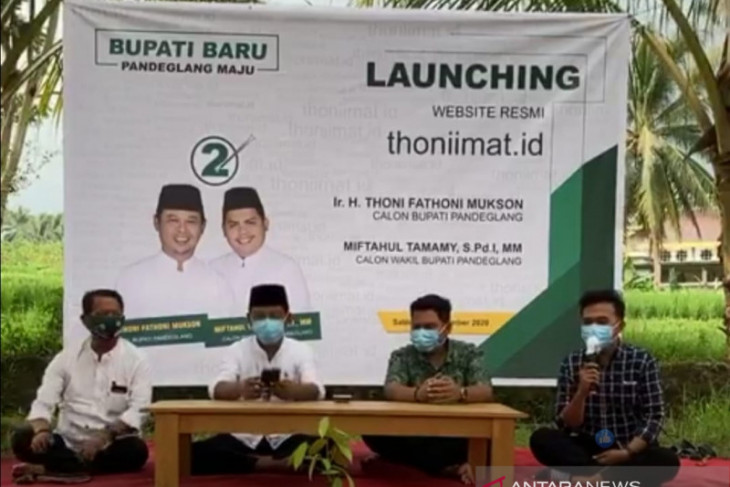 Website Thoni-Imat jadi sarana media resmi informasi & edukasi politik