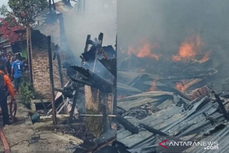 Tujuh rumah terbakar di Sei Merbau Tanjungbalai