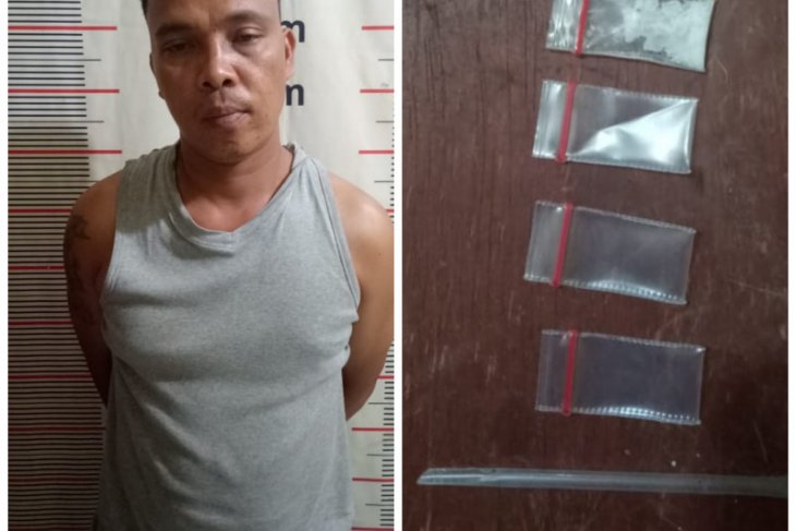 Polsek Salapian Langkat tangkap pemilik sabu-sabu