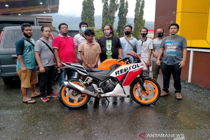 Diburu hingga ke Aceh, pelaku curanmor di Taput diringkus