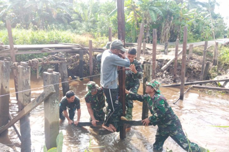 Inilah kegiatan Anggota Satgas TMMD Kodim 1015/Sampit hari Ini