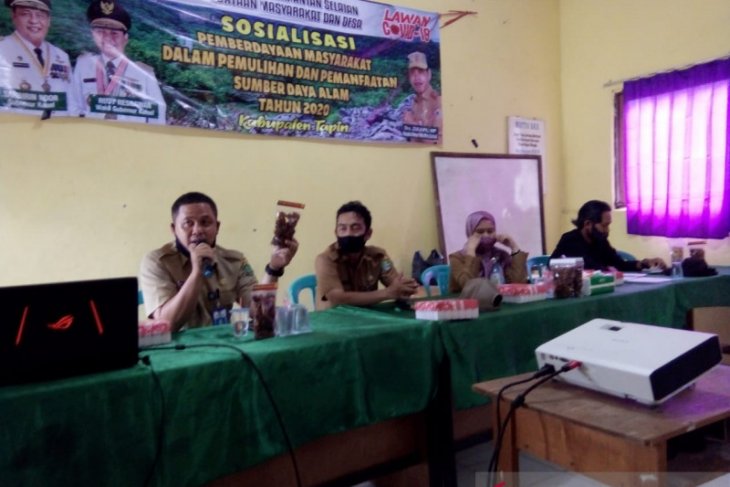 Dinas PMD Kalsel sosialisasi pemberdayaan masayarakat dan pemanfaatan SDA di Tapin