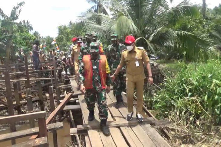 Aslat Kasad yakin TMMD membawa dampak kemajuan perekonomian masyarakat
