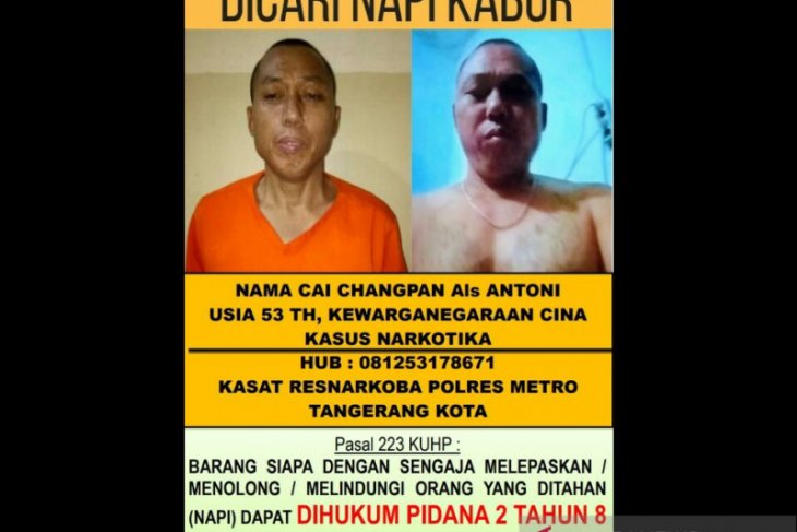 Kisah tim polisi buru Cai, terpidana mati kasus narkoba sampai ke Hutan Tenjo