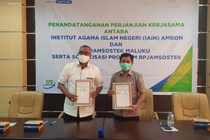 BPJAMSOSTEK Maluku - IAIN Ambon kerja sama kepesertaan jaminan sosial