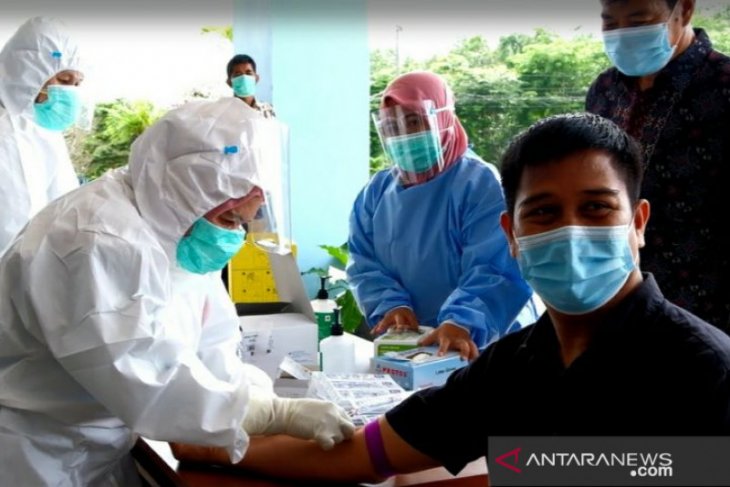 UBB gelar rapid test untuk seluruh pegawai di kampus