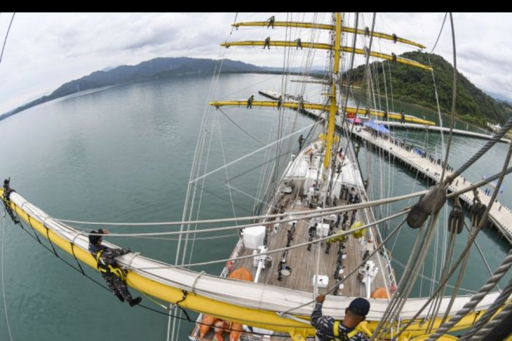 KRI Bima Suci tiba di Lampung