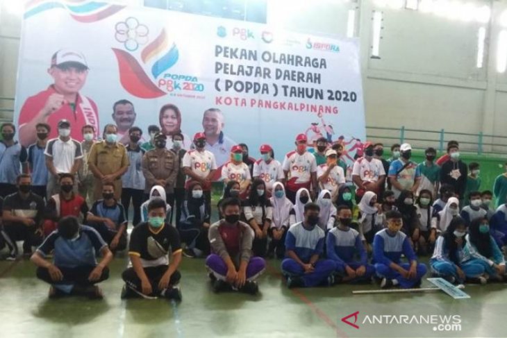 Sekda Pangkalpinang resmi buka pagelaran Popda 2020