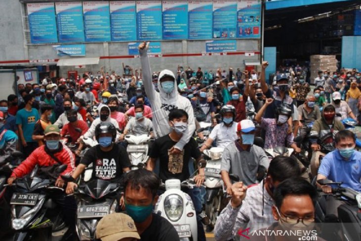 Dishub imbau warga Tangerang hindari jalan protokol lokasi aksi buruh