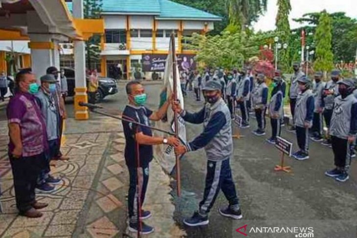 Syarifuddin lepas kontingen Popda Kotabaru