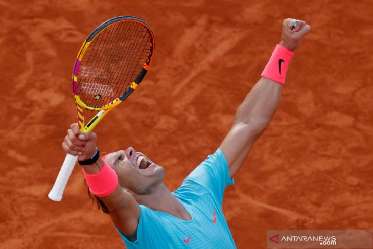 Tenis French Open: Nadal melaju ke final setelah kalahkan Diego Schwartzman