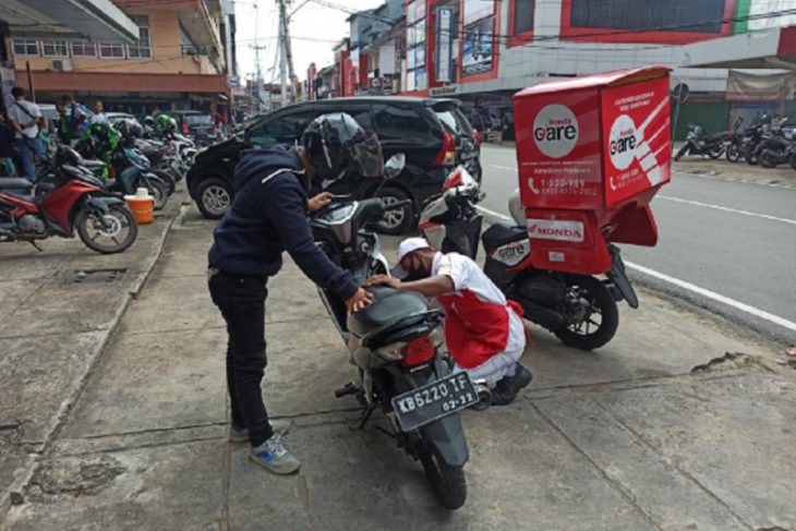 Honda care permudah konsumen service di mana saja