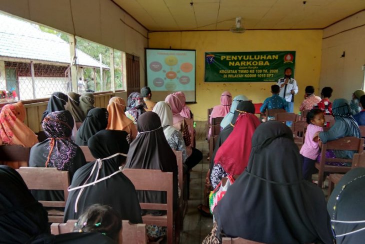 Penyuluhan Narkoba upaya TMMD selamatkan anak bangsa