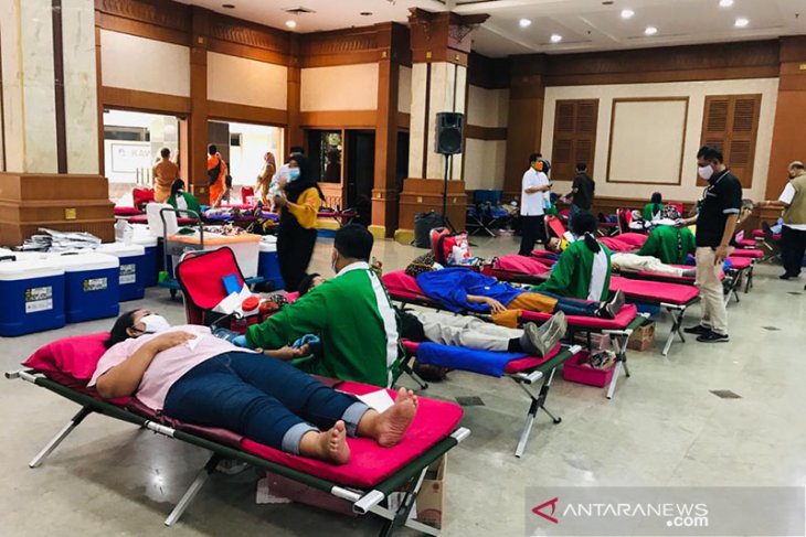 PMI Jakarta Barat perketat prokes saat donor darah selama PPKM level dua