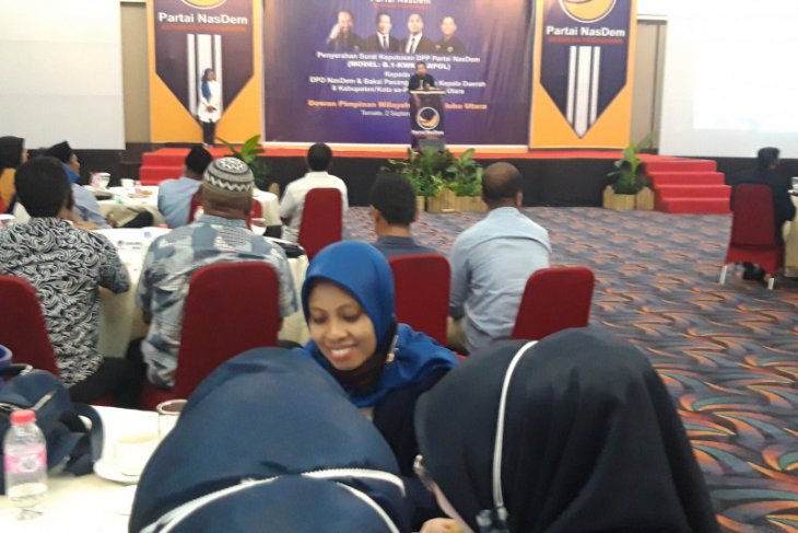 Rakerwil Garda Pemuda Nasdem bahas dinamika Pilkada 2020 di Malut