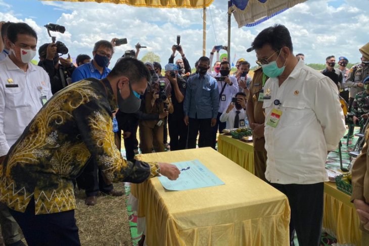 Bank Kalsel dukung petani tingkatkan produksi penuhi ketahanan pangan nasional