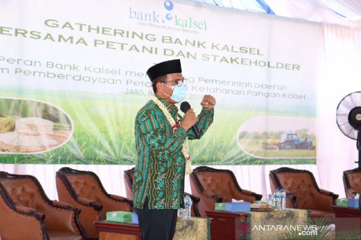 Dukung Sektor Pertanian, Bank Kalsel Sinergi Dengan Petani