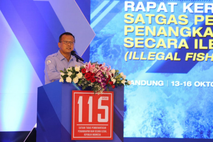 Menteri Edhy jelaskan Satgas 115 beroperasi di wilayah rawan pencurian ikan