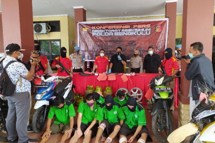 Komplotan begal bermodus satgas COVID-19 di Bengkulu ditangkap