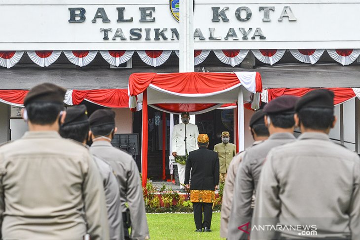 Upacara HUT ke-19 Kota Tasikmalaya 