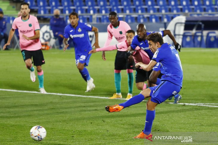 Liga Spanyol, Barcelona tumbang di kandang Getafe 0-1