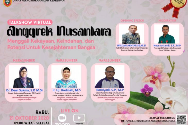 S Kalimantan Library's talkshow on