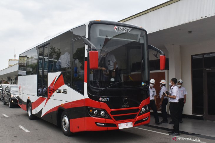 INKA Uji Protoitipe Bus Listrik