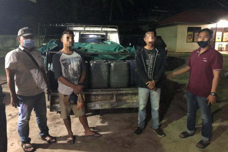 Polda Kalbar ungkap kasus penimbunan BBM bersubsidi untuk aktivitas PETI