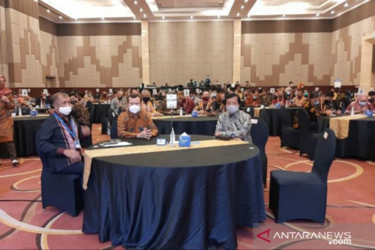 Wagub Babel dan Sekdis Perhubungan Babel hadiri rakor pola pembibitan