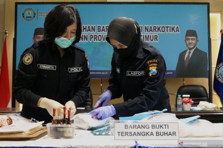 Pemusnahan barang bukti narkotika