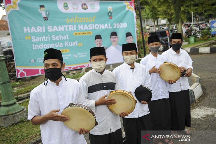 Peringatan hari Santri Nasional di Bandung 