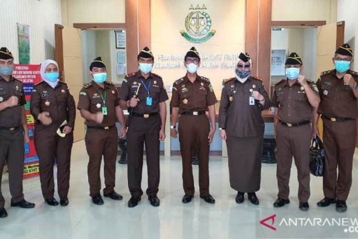 Jamwas Kejagung kunjungi Kejari Bangka Selatan