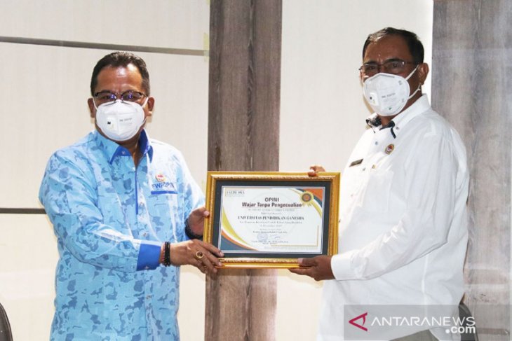 Beruntun, Undiksha raih empat kali opini WTP