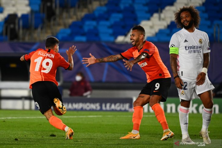 Hasil Liga Champions, Shakhtar Donetsk taklukkan Real Madrid 3-2