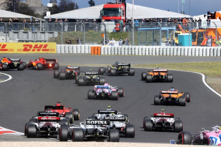 Statistik Grand Prix F1 Sirkuit Algarve di Portimao Portugal