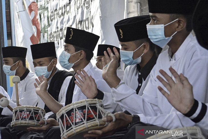 Peringatan hari Santri Nasional di puskesmas 