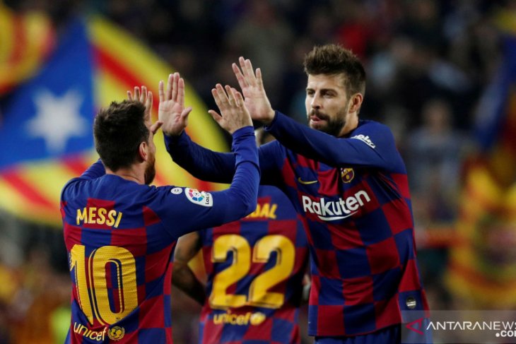 Pique sarankan nama Lionel Messi dipakai untuk stadion baru