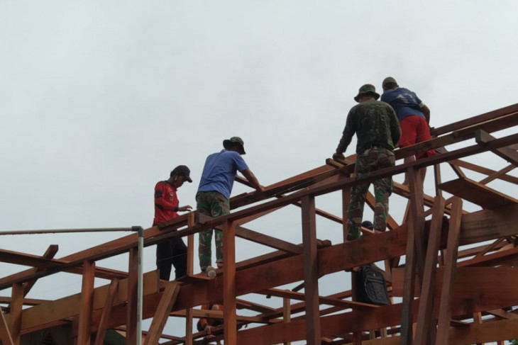 Semangat gotong royong Satgas TMMD dan warga bawa dampak positif