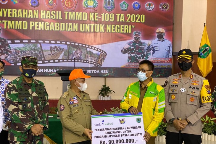 Bank Kalsel dukung digitalisasi transaksi pasar tradisional di Amuntai
