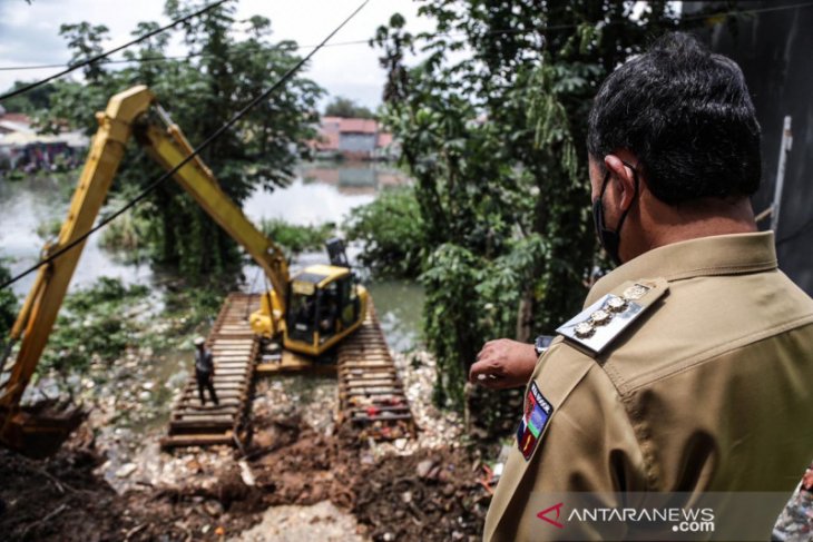 BPBD Kota Bogor atasi sumbatan drainase yang akibatkan banjir di Griya Cimanggu Indah