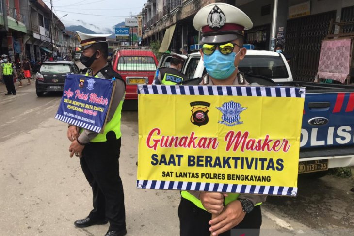 Polres Bengkayang gencar kampanyekan penggunaan masker