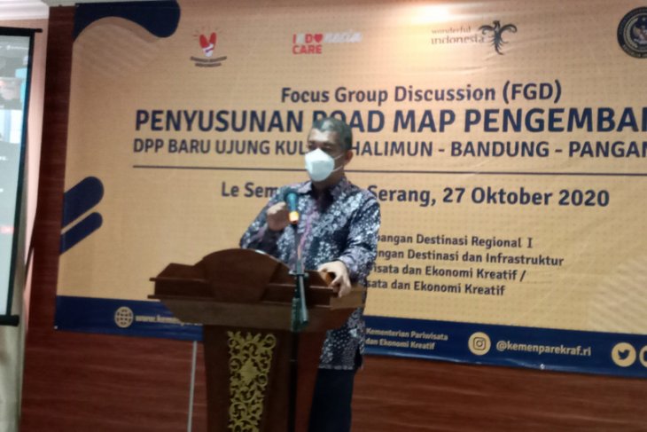 Kemenparekraf kaji pengembangan pariwisata Ujung Kulon sampai Pangandaran