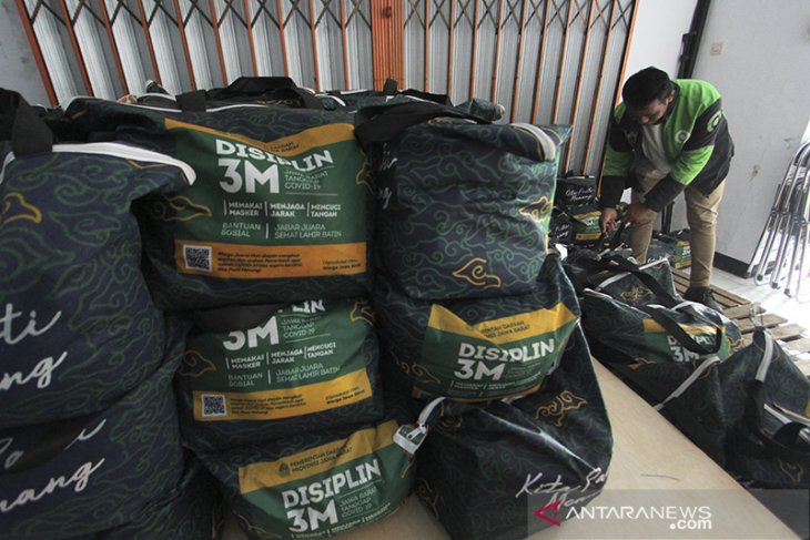 Distribusi bansos Provinsi 