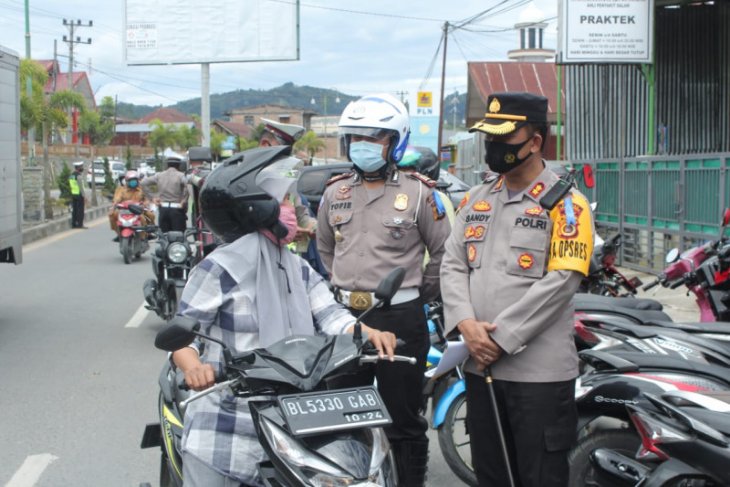 Dua hari gelar Operasi Zebra Seulawah, Polres Aceh Tengah jaring 49 pelanggar
