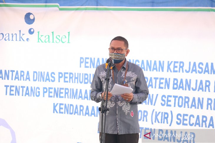 Bank Kalsel Jalin Kerjasama dengan Dinas Perhubungan Kabupaten Banjar