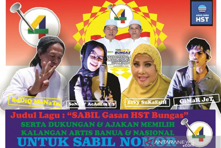Video-Gelorakan semangat juang relawan, Arus Biru HST ciptakan lagu untuk SABIL