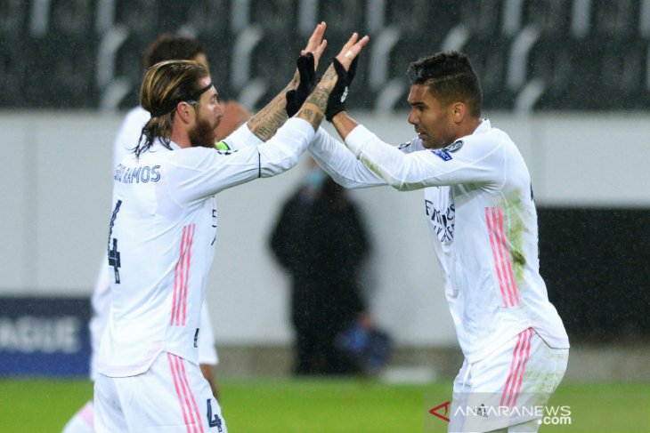 Real Madrid bermain imbang lawan Borussia Moenchengladbach