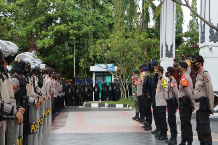 Ratusan polisi dikerahkan amankan aksi mahasiswa di Hari Sumpah Pemuda